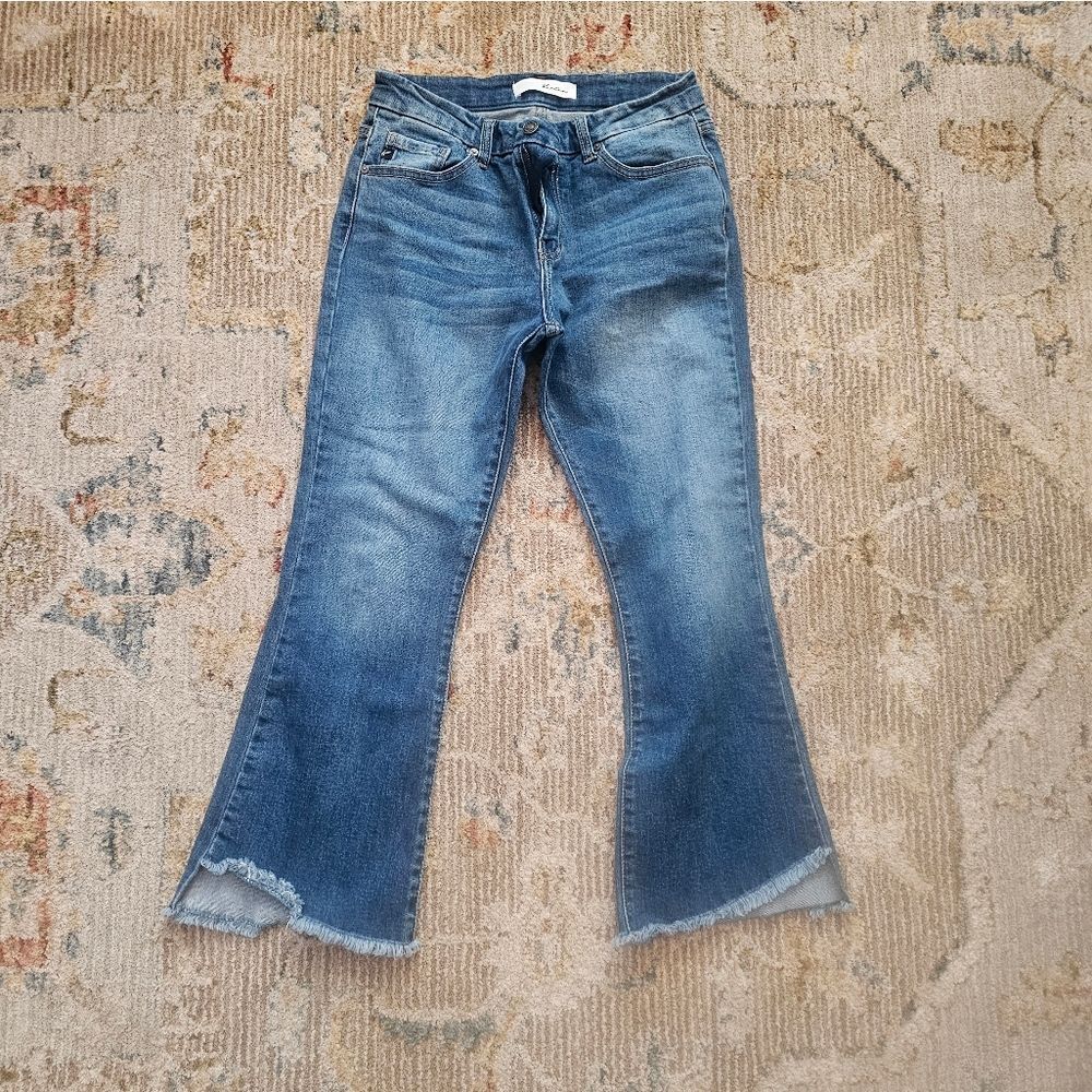 Kancan Ankle Jeans Sz 7/27 With 26" Inseam, Like New!